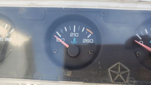 92-95 Jeep YJ Wrangler Center Dash Five Gauge Instrument Cluster FUEL OIL TEMP, US $159.99, image 23