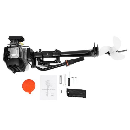 52cc 4HP 4 Stroke Outboard Motor CDI System Air Cooling Boat Gasoline Engine, US $328.05, image 3
