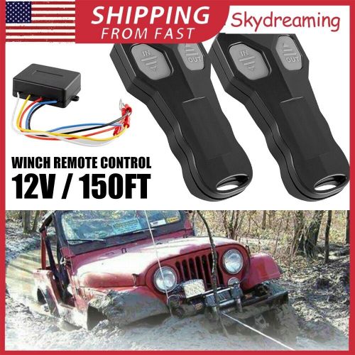 Wireless Winch Remote Control Kit for Jeep Truck ATV SUV 12V Switch Handsset NEW, US $21.99, image 9