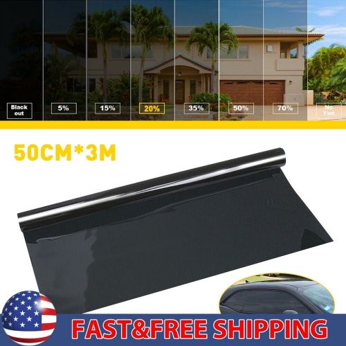10ft Uncut Roll Window Tint Film 20% VLT 20" 10'ft x Feet Car Home Office Glass, US $11.99, image 9