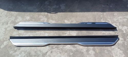 Fits kia carnival 2021-2024 side step running board nerf bar stairs w/brackets