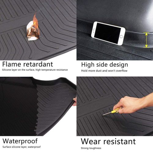 Rear Cargo Trunk Liner Cover Mat Floor Carpet Black fit for BMW X5 2019-2023, US $42.39, image 7