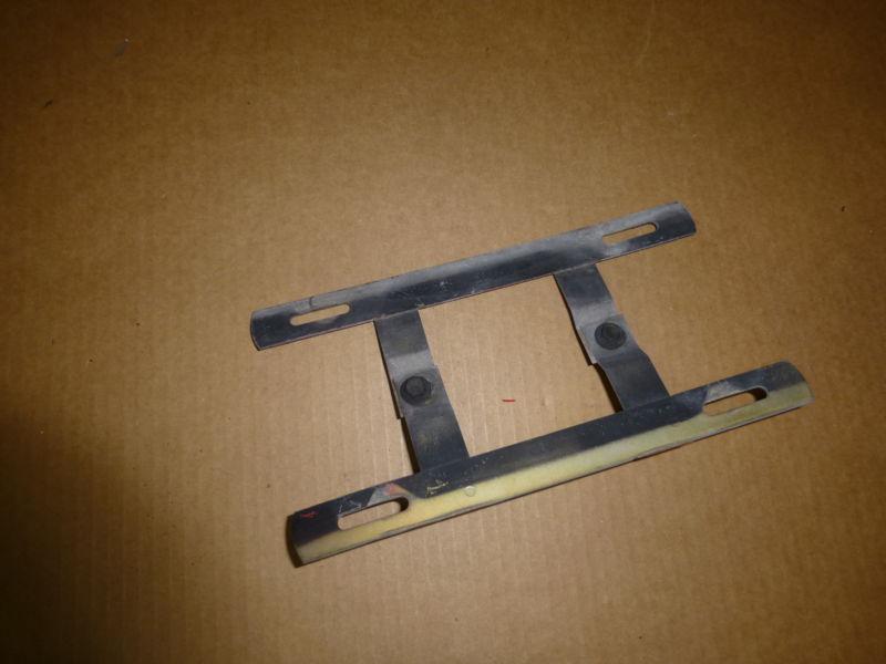 Porsche 924 944 n/a front license plate holder bracket oem