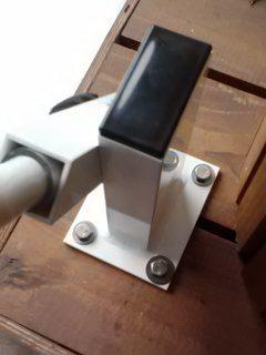 Mooring whips new design deck mount strong & sturdy for small or large boat