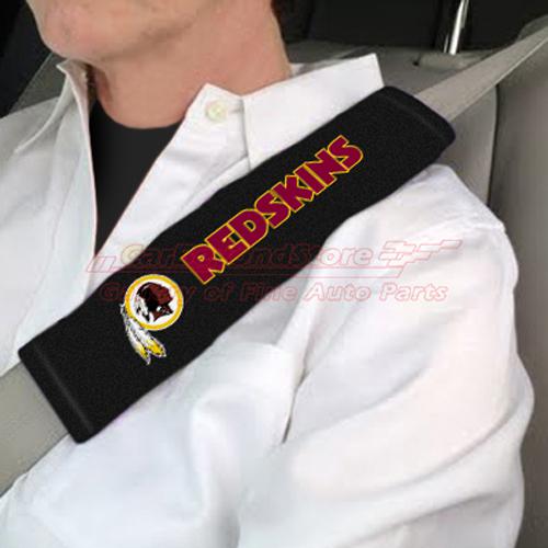 NFL Washington Redskins Seat Belt Shoulder Pads, Pair, Licensed + Free Gift, US $7.95, image 2