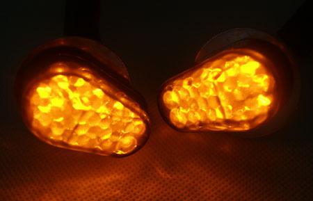 Flush mount turn signals blinker light smoke yamaha yzf r1 r6 r6s fazer fz1 fz6