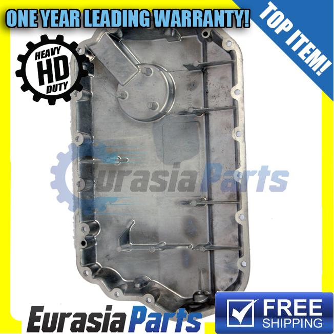 New audi/vw 2.8l v6 lower oil pan w/o oil level sensor hole