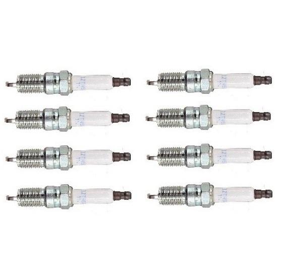 Hummer pontiac chevrolet gmc saab set of 8 spark plugs aftermarket iztr5b11