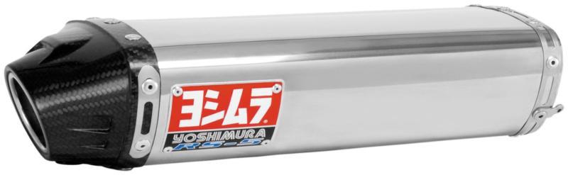 Yoshimura rs-5 slip-on - stainless steel muffler - carbon fiber end cap  1227275