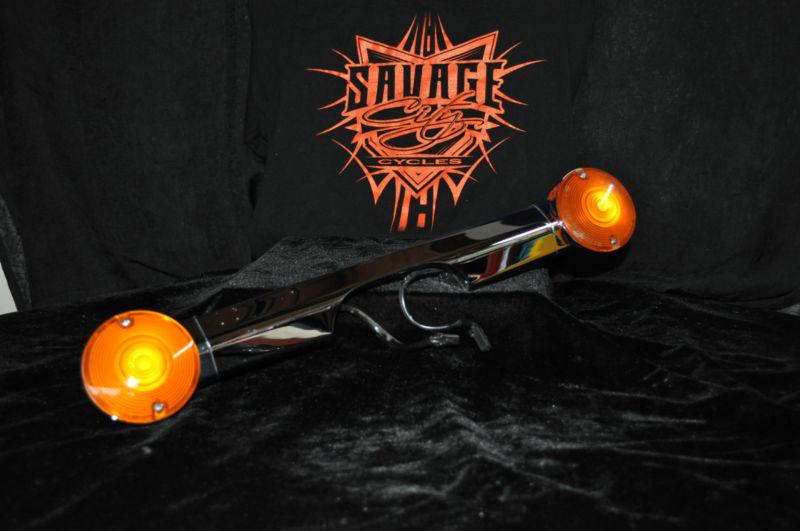 2003 harley hd softail flstc * rear turn signal and mount 