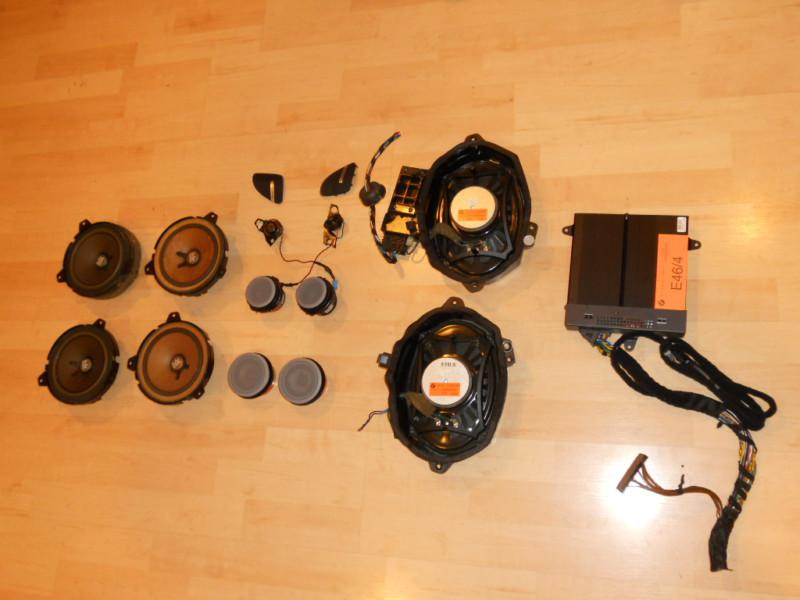 Bmw e46 323 325 330 gray grey  sedan hk harman kardon kardan speakers  amplifier