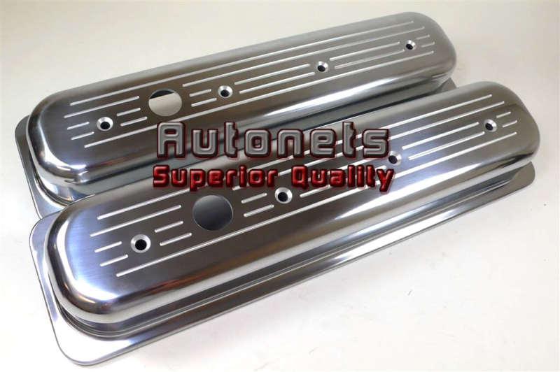 Purchase Tall Ball Milled SBC 305,350 Center Bolt Polished Aluminum