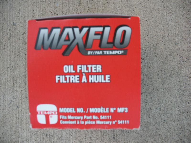 Mercury oil filters (12ea.) tempo mf-3;  mercury #54111