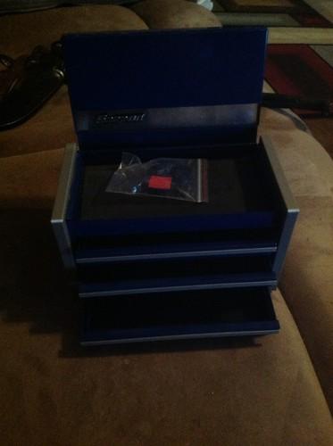 Snap On Rare Blue Micro Top Chest Mini Tool Box, US $20.49, image 6