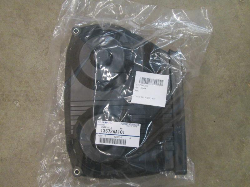 Rh (passenger side) front timing cover for the 2002-2005 subaru wrx 2.0l engine