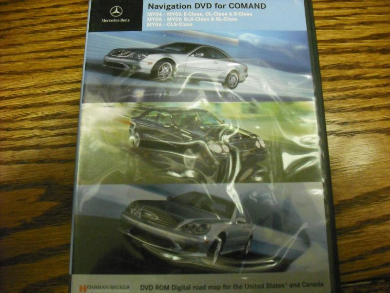 Mercedes benz comand navigation dvd version 2006.1 bq6460216 a2118278759