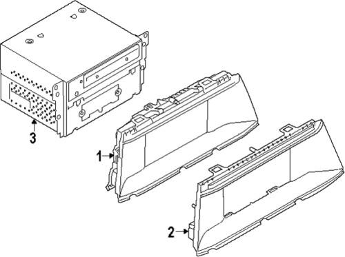 Bmw 65129220070 genuine oem factory original control module