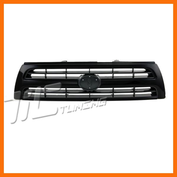 99 00 toyota 4-runner v6 front grille new to1200227 plastic black ptm bar frame