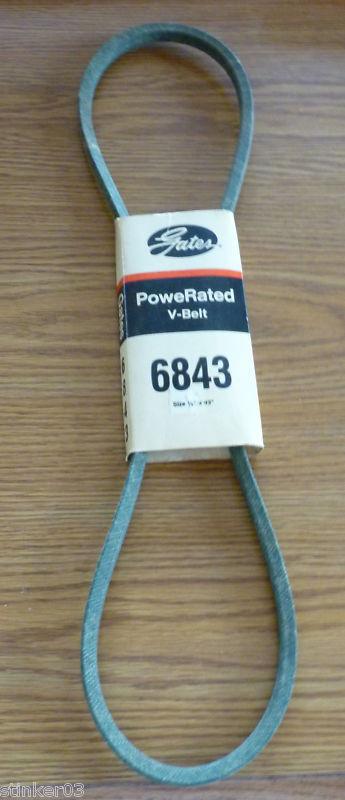 Gates power rated v-belt 6843 1/2 x 43 inches