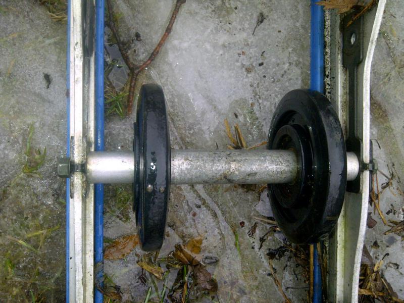 Yamaha srx viper sx sxr vmax pro action skid frame rear center wheels shaft