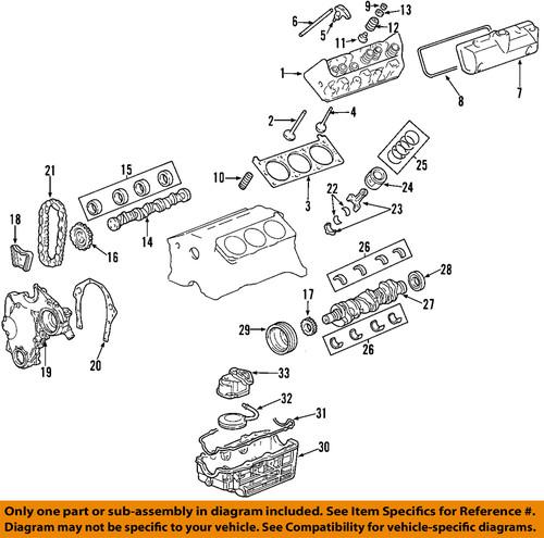Gm oem 12602848 oil pan gasket/engine oil pan gasket