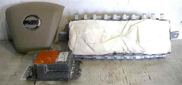 09 10 11 12 murano air bag pair wheel dash module oem