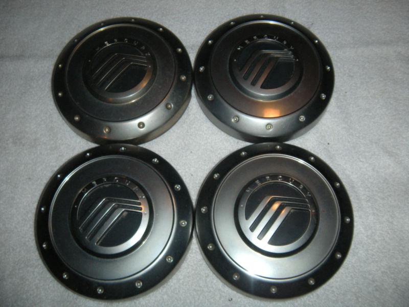 Purchase 2002 03 04 05 MERCURY MOUNTAINEER OEM CENTER CAPS WHEEL SET OF
