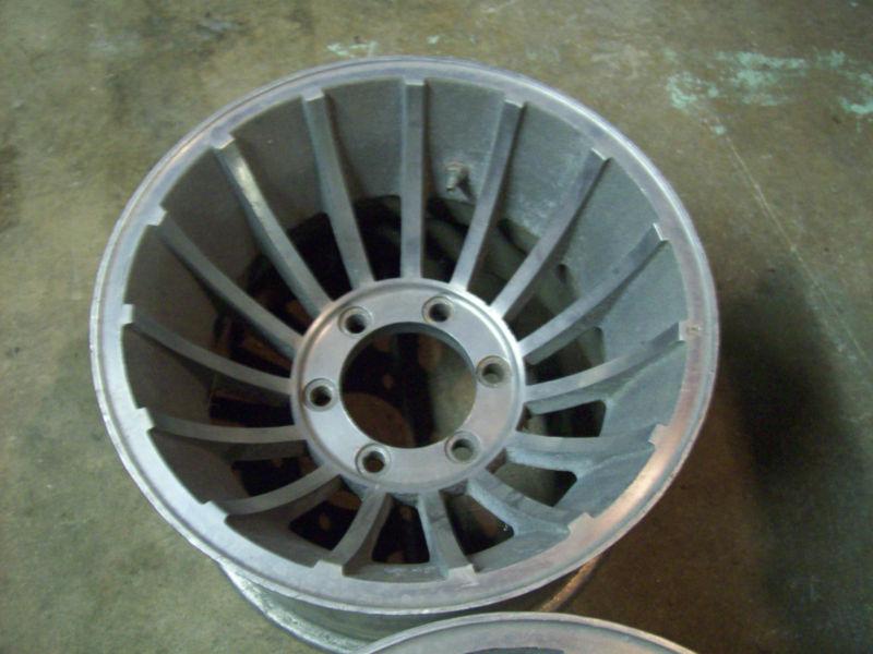 Set of 4 15x10 CHEVY / GMC 4X4 Turbine Hurricane Western Wheel Style Mag Rims , US $350.00, image 2