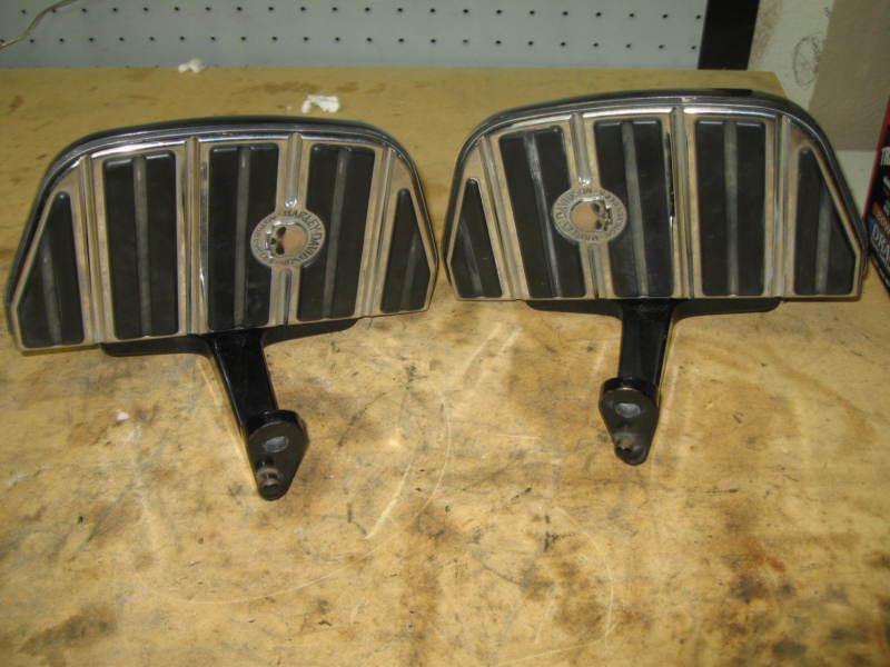 Purchase SKULL HARLEY TOURING WILLIE G PASSENGER FLOORBOARDS FL BAGGER