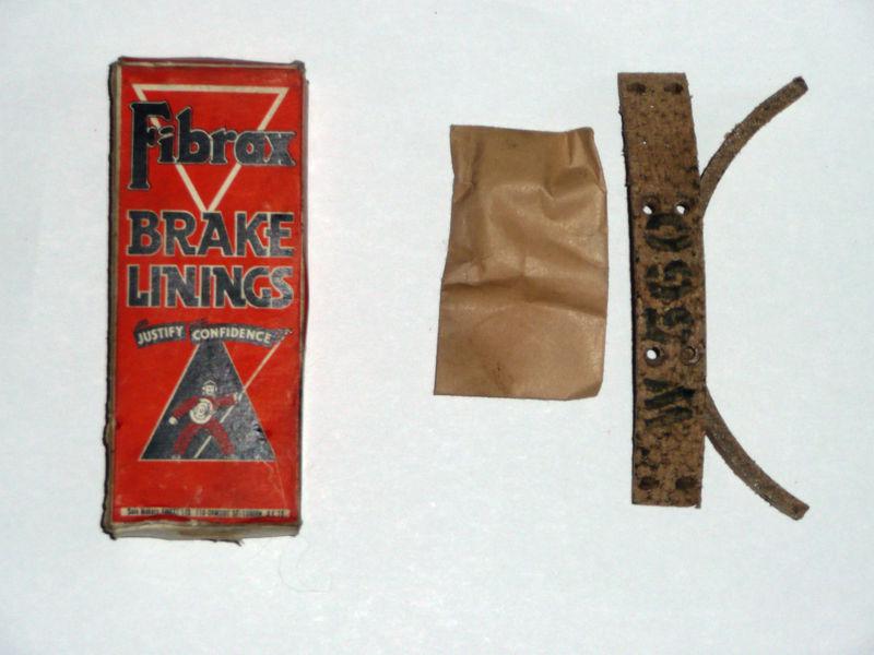 Purchase Brake Linings FIBRAX for AJS & Matchless, BSA, Norton, etc. in