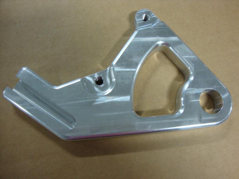 Big dog rear brake caliper bracket 1" axle unpolished