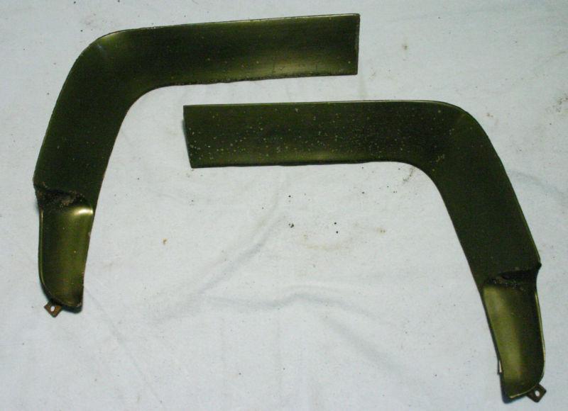 68 catalina rear fender extension taillight trim