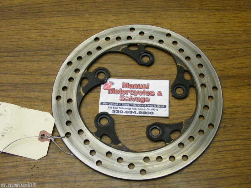 Purchase 04 2004 SUZUKI GSXR750 GSXR 750 REAR BRAKE ROTOR in Akron