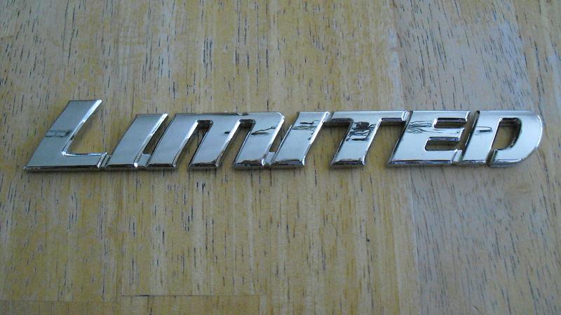 Toyota rav 4 '08-2013 limited door "emblem"