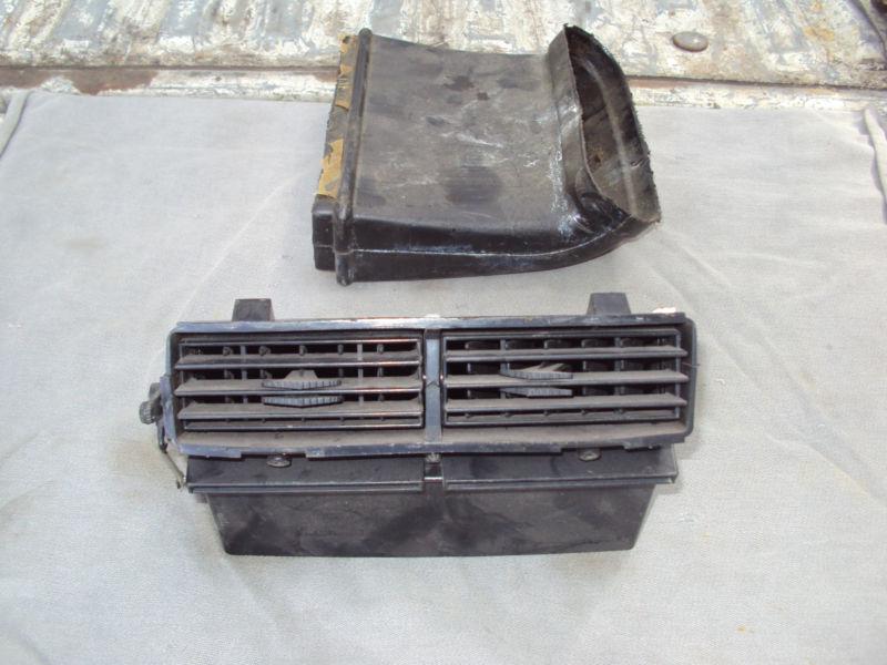 Amc hornet gremlin center dash ac vent register and duct n/r