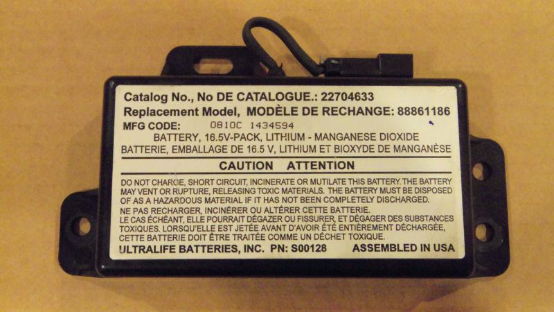 2011 chevrolet impala battery oem 22704633