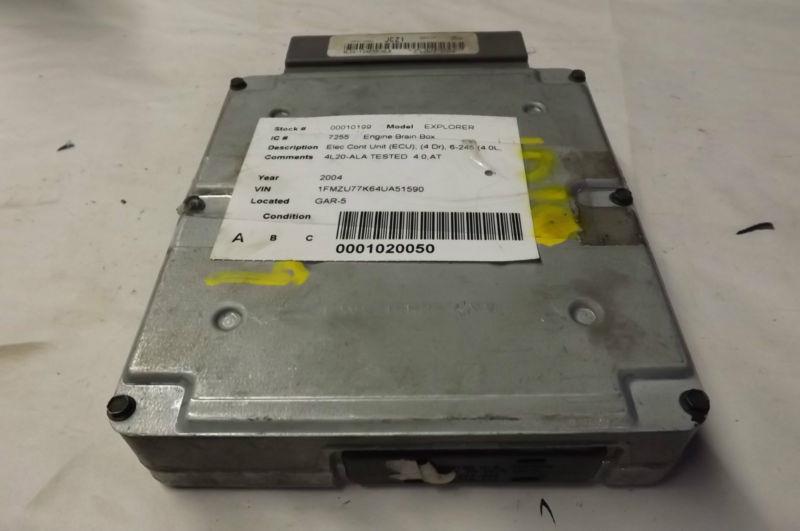 2004 Ford Explorer 4.0L ECU ECM Engine Computer 4L2A-12A650-ALB OEM c, US $71.96, image 2