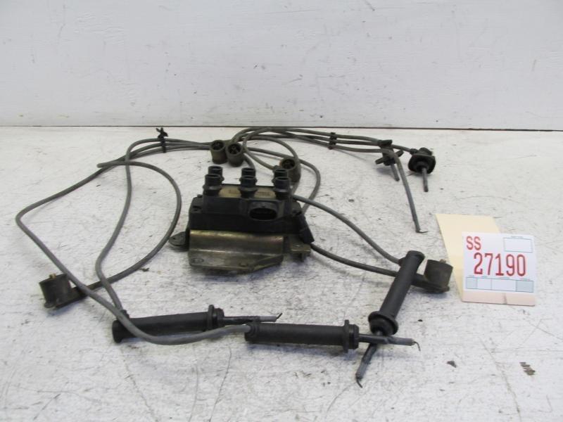 98-01 02 mazda 626 v6 6cyl engine cylinder ignition coil igniter wire assembly