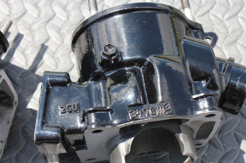 BLACK POWDER Yamaha Banshee cylinders jugs engine motor 64mm STOCK BORE L-41, US $399.99, image 2