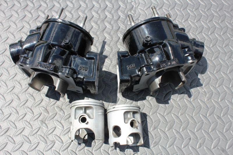 BLACK POWDER Yamaha Banshee cylinders jugs engine motor 64mm STOCK BORE L-41, US $399.99, image 11