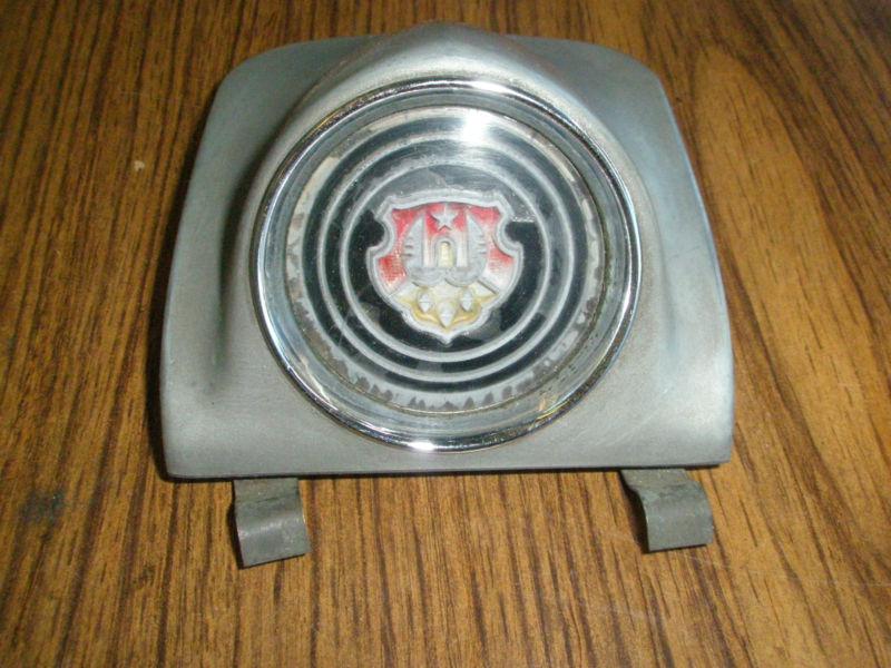 1949-50 oldsmobile clock delete plate
