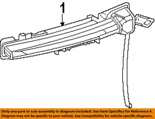 Ford oem ag1z13200b park lamp