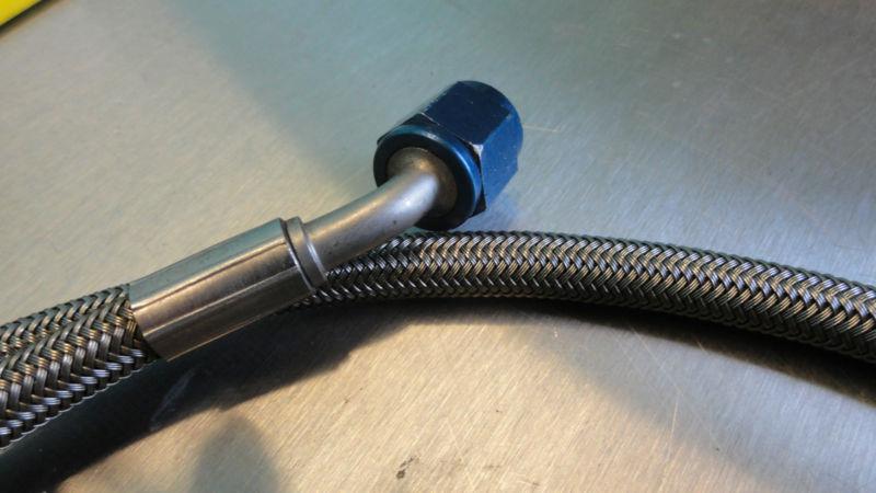 (4) NASCAR -4 Racing Brake Line Stainless Steel Braided Lines Racing 16