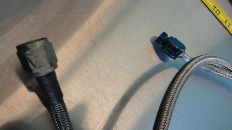 (4) NASCAR -4 Racing Brake Line Stainless Steel Braided Lines Racing 16