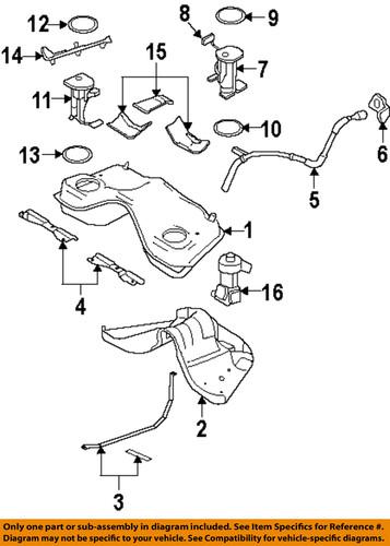 Ford oem 7r3z-9h307-c electric fuel pump