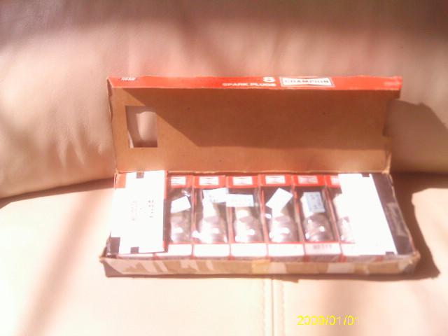 Rf11y champion plugs, eight new plugs ford 1958-68