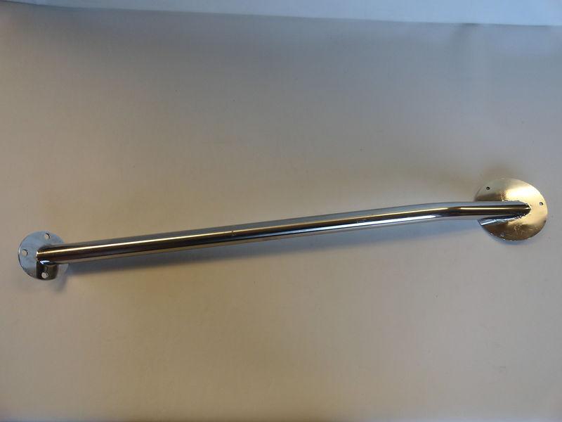 Swim platform stanchion stainless steel rail 27 1/2" marine boat