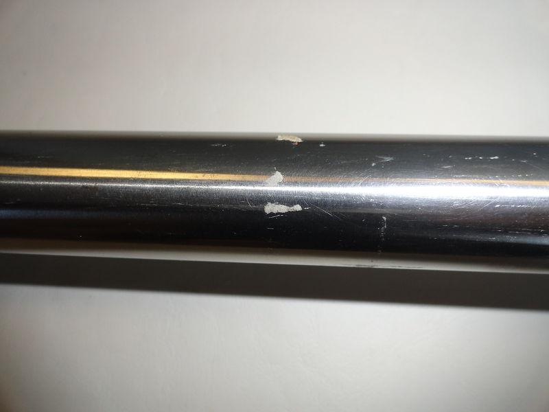 SWIM PLATFORM STANCHION STAINLESS STEEL RAIL 27 1/2