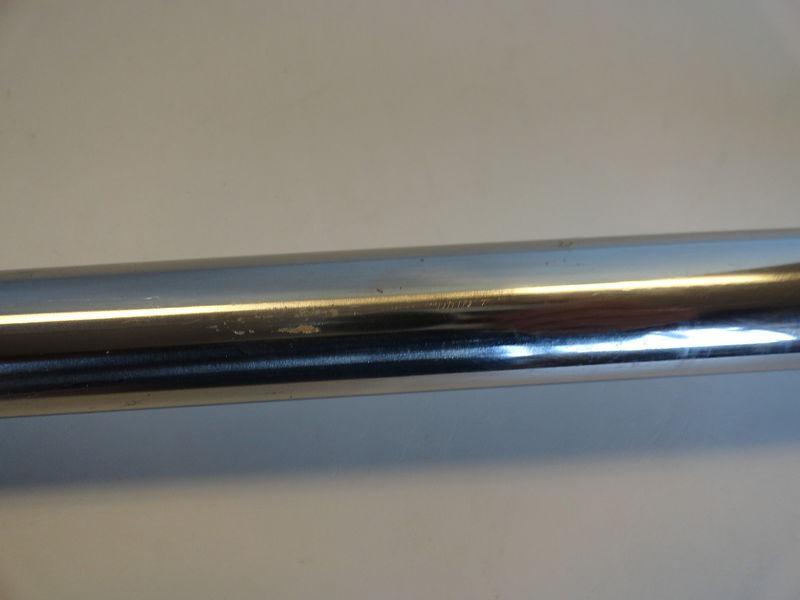 SWIM PLATFORM STANCHION STAINLESS STEEL RAIL 27 1/2