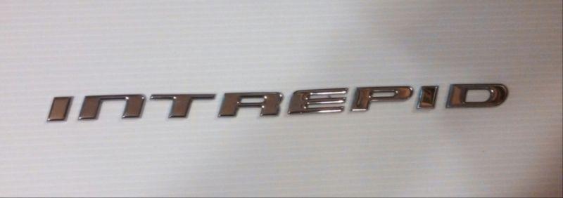 Dodge intrepid rear emblem
